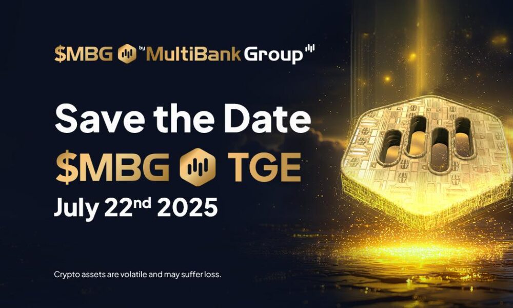 multibank-group-confirms-$mbg-token-tge-set-for-july-22,-2025